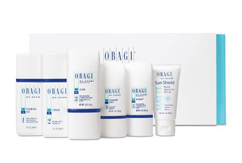 obagi nu-derm travel set for normal oily skin